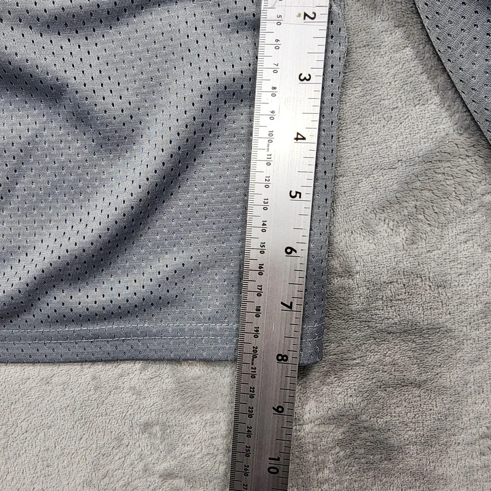 Xersion Shorts Mens 2XL Gray Mesh Quick Dry Basketball Athletic Gym Training